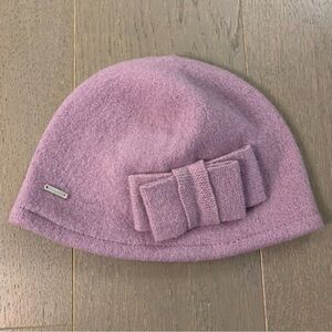 Mexx Lilac Purple Wool Hat
